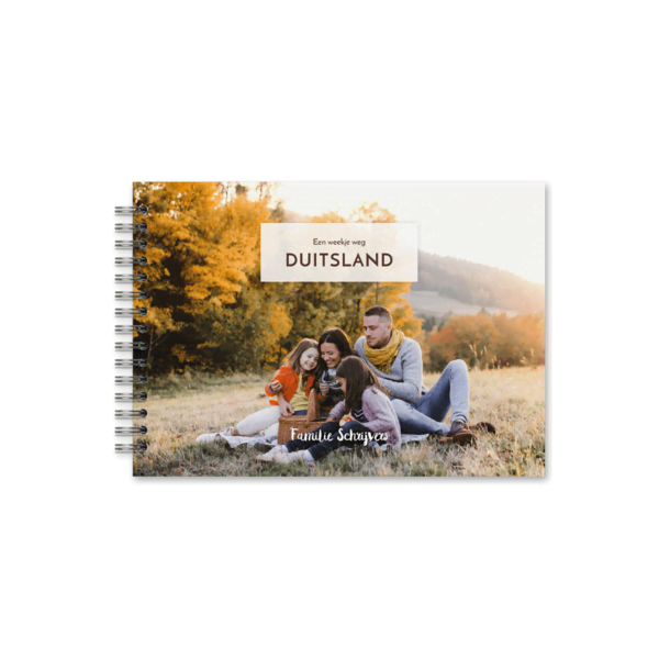 Fotofabriek Spiraal A5 Liggend Fotoboek Spiraal A5 Liggend