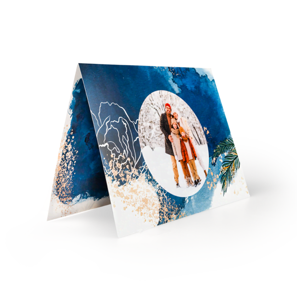 A4 kerstkaart dubbel