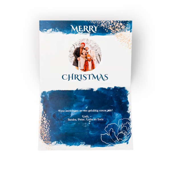 Kerstkaart A4 Dubbel Kerstkaart A4 dubbel