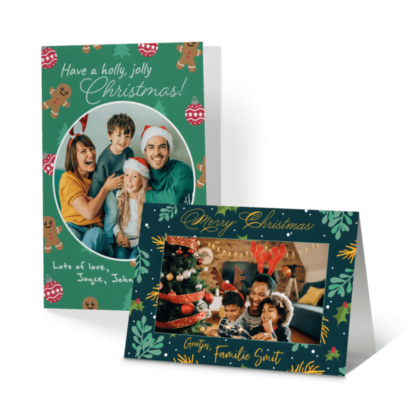 Kerstkaarten Dubbel A5 Staand Kerstkaarten Dubbel A5 Staand