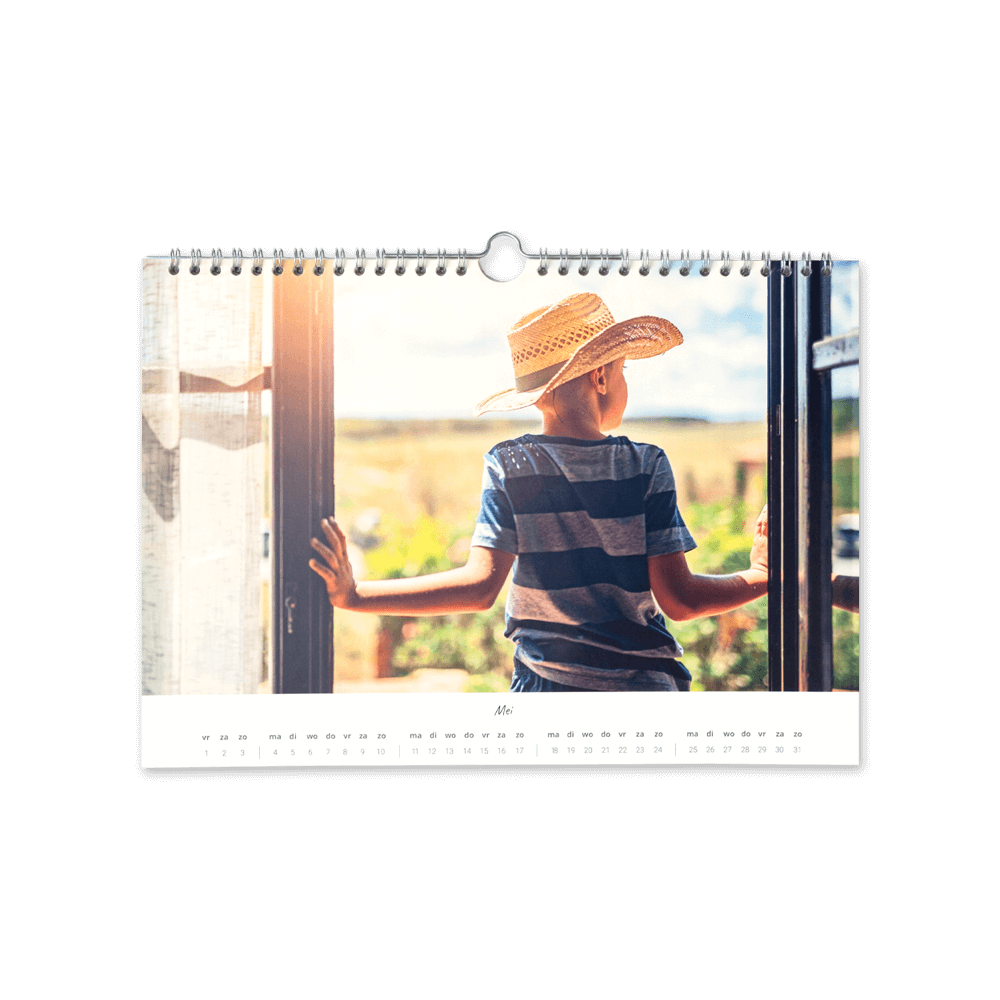 Fotokalenders a4 liggend personaliseren