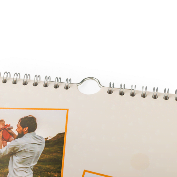 Verjaardagskalender A4 liggend oog