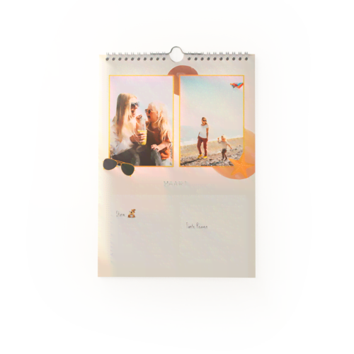 Verjaardagskalender A4 Staand