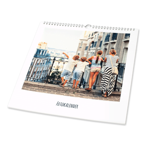 Fotokalender 30x30 Vierkant