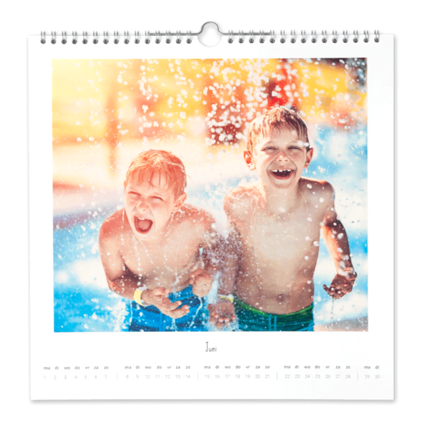 Fotokalender 30x30 Vierkant