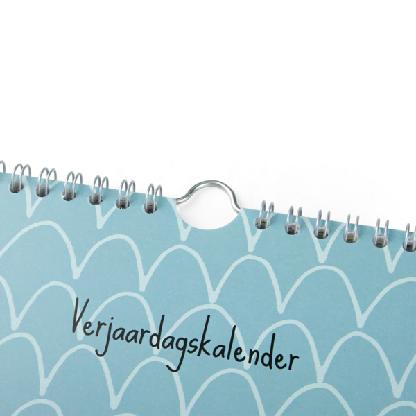 Verjaardagskalender ophangen