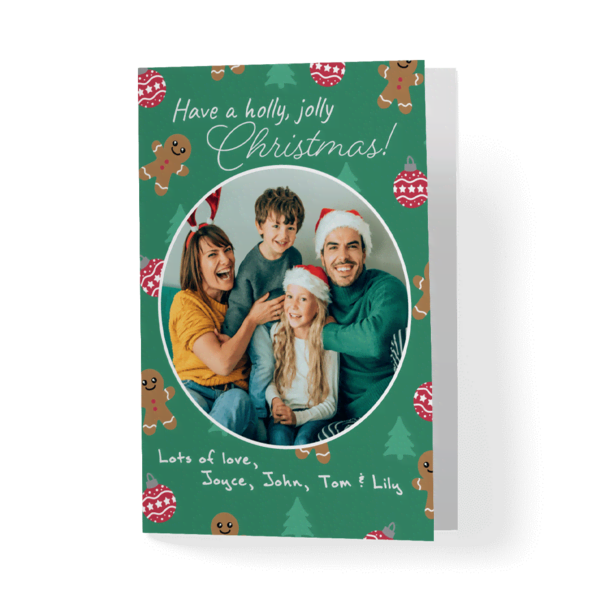 Kerstkaart A4 Staand Kerstkaart A4 Staand