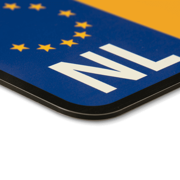 Kentekenplaat detail