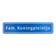 Straatnaambord maken normaal