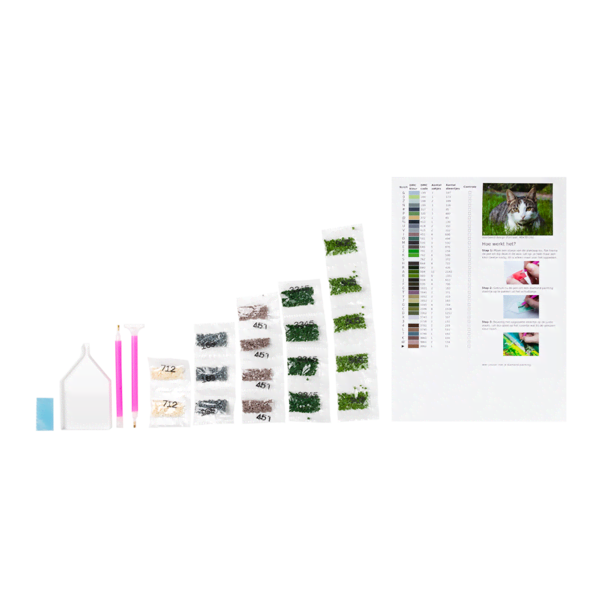 Diamond painting benodigdheden