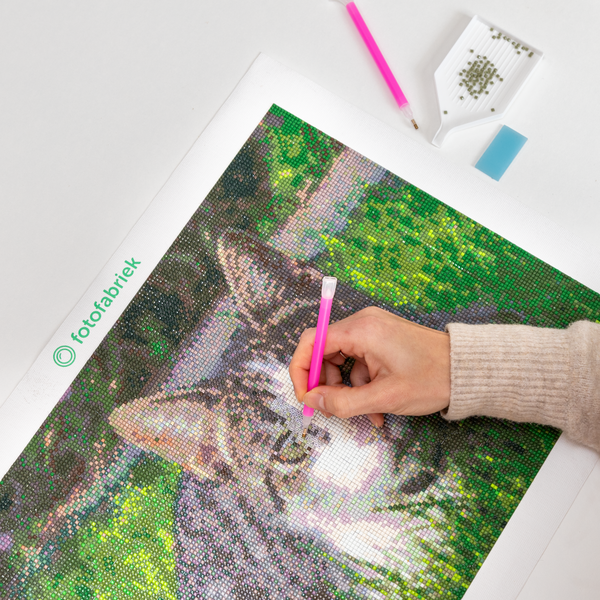Diamond painting hond Diamond painting huisdier