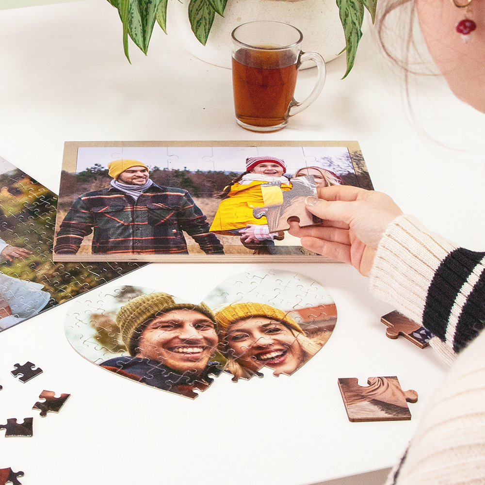 Fotopuzzel-hart ontwerpen