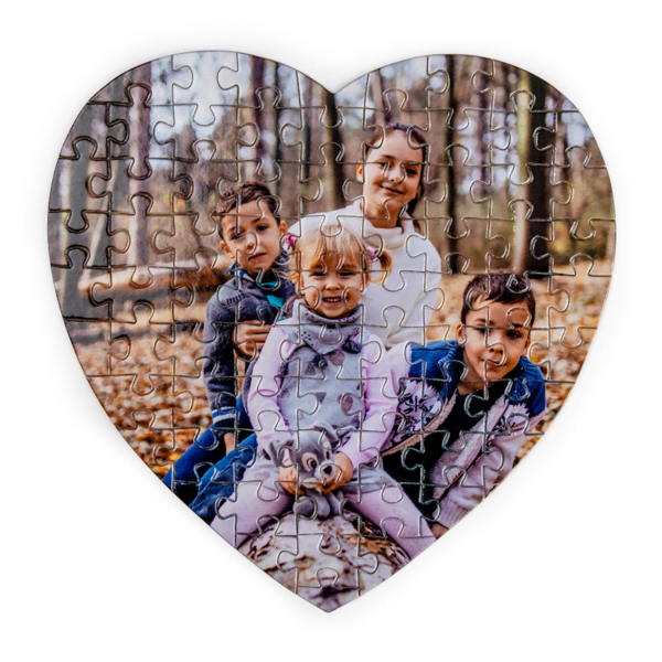 Puzzel hart persoonlijk