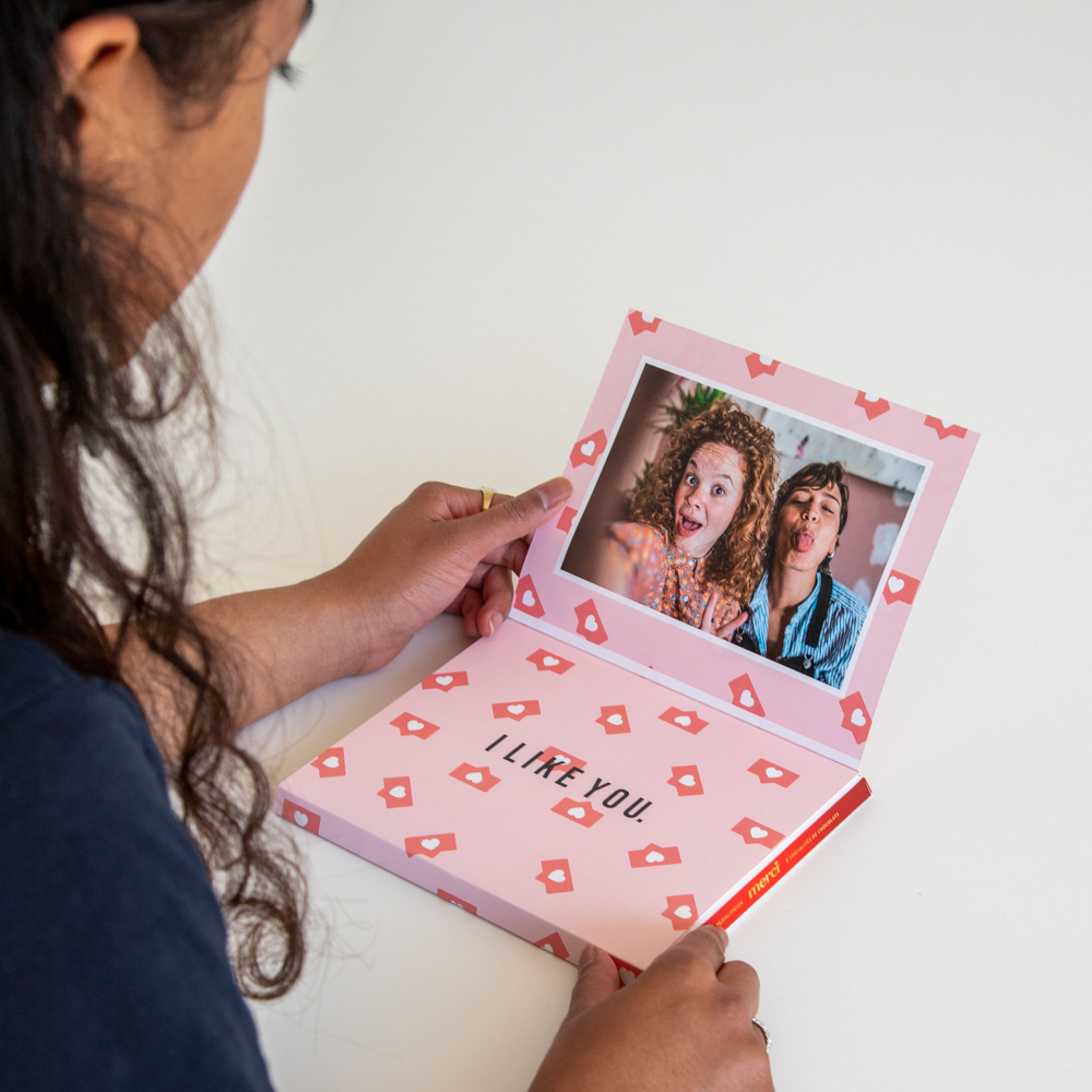 Merci-chocolade 250g personaliseren
