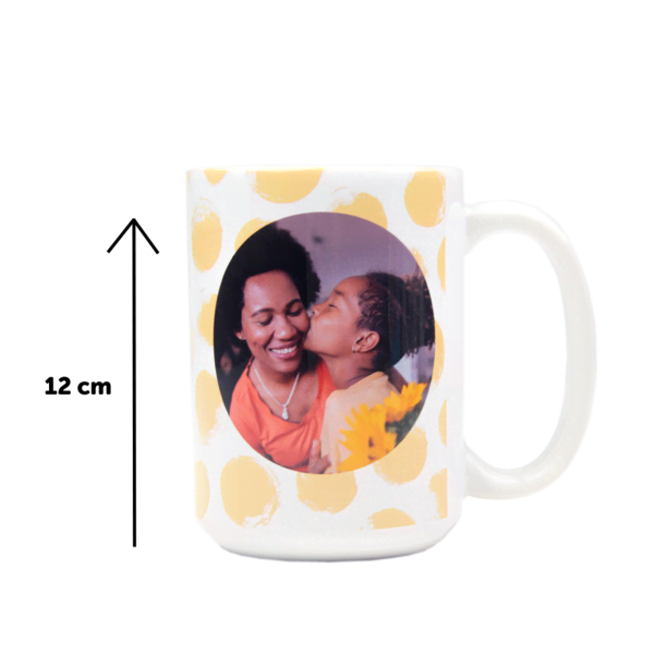 Mega mok met afmeting