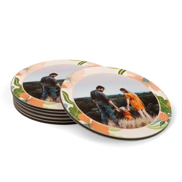 Onderzetter met foto Onderzetter met foto