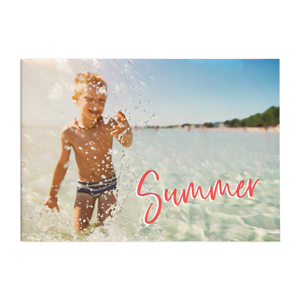 Geniet fotoboek a4 liggend ontwerpen