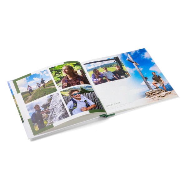 Grønn fotoboek ontwerpen Grønn fotoboek ontwerpen