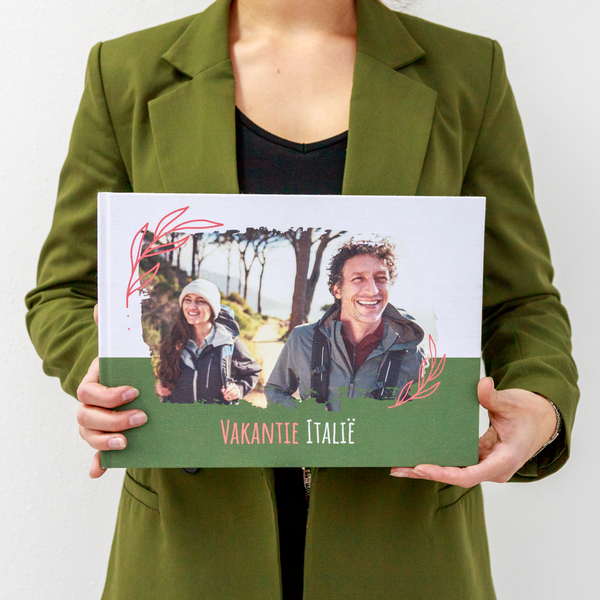 Grønn open A4 liggend