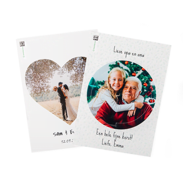 Draaikaarten hart en cirkel Draaikaarten hart en cirkel