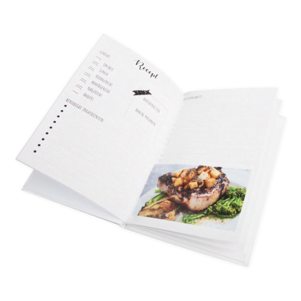 Ontwerp binnenwerk kookboekje Ontwerp binnenwerk kookboekje