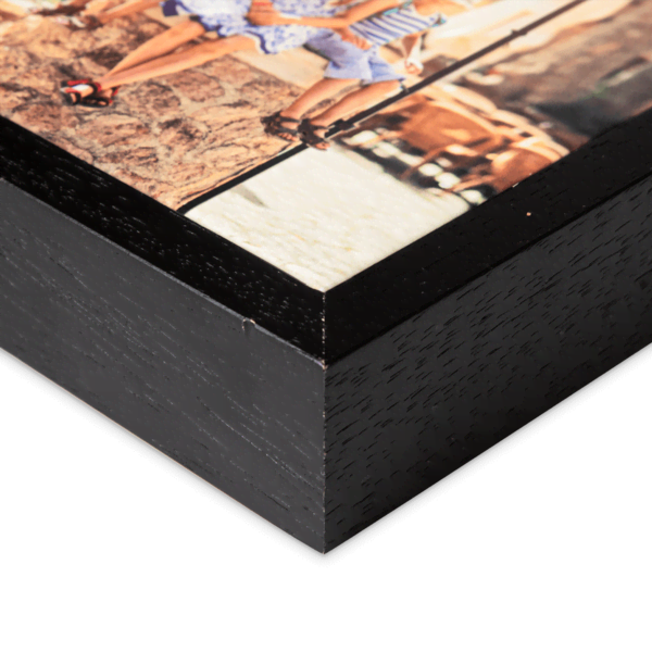 Tegels met lijst (zwart hoek)