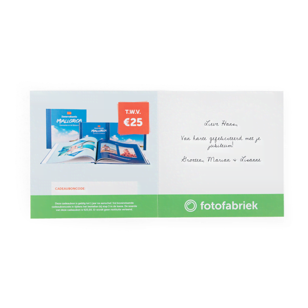 fotofabriek cadeaubon
