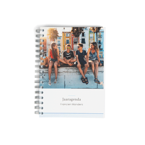 Jaaragenda A6 staand spiraal Jaaragenda A6 staand spiraal