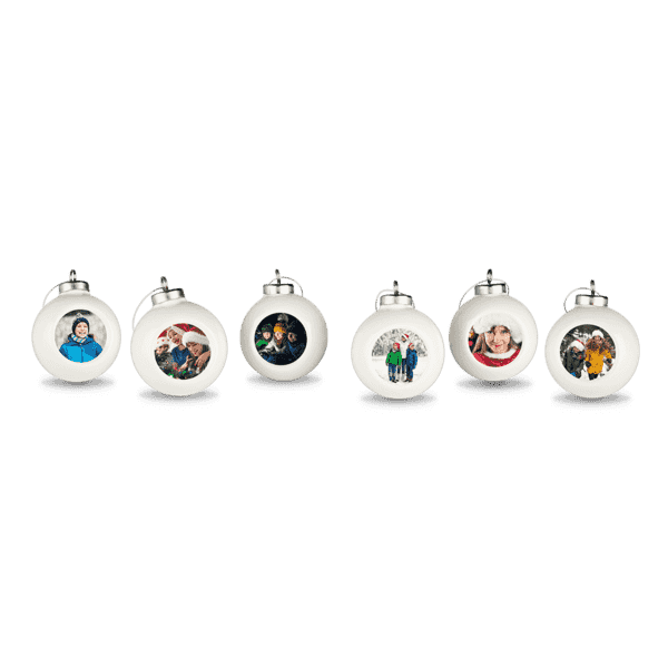 Kerstballen met foto maken Kerstballen met foto maken