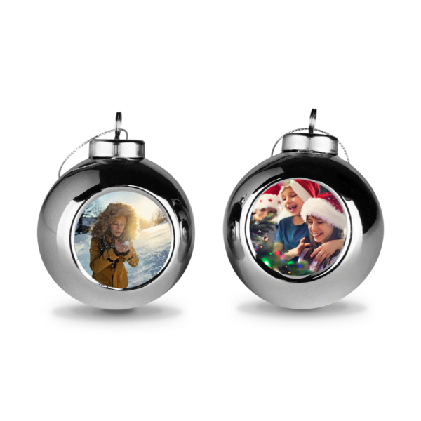 Kerstballen met foto maken Kerstballen met foto maken