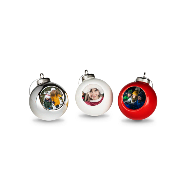 Kerstballen met foto maken Kerstballen met foto maken