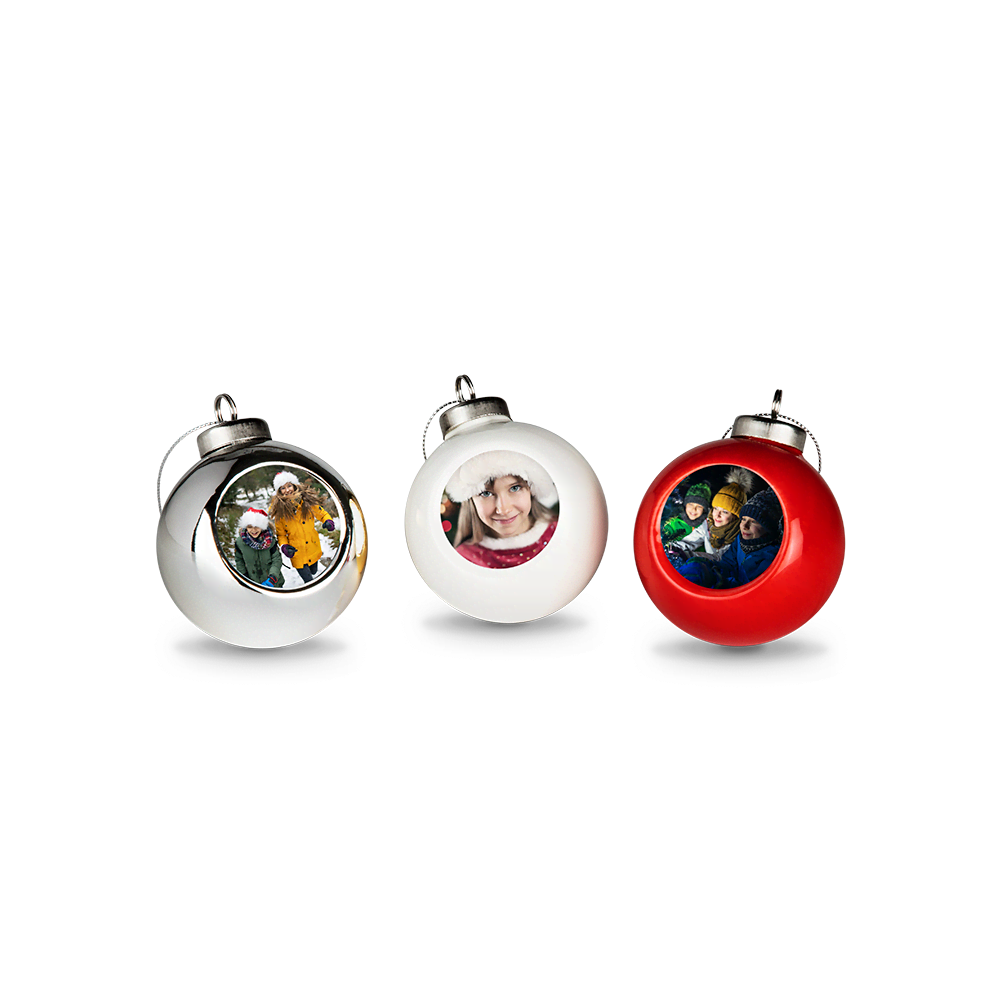 Kerstballen set van 2