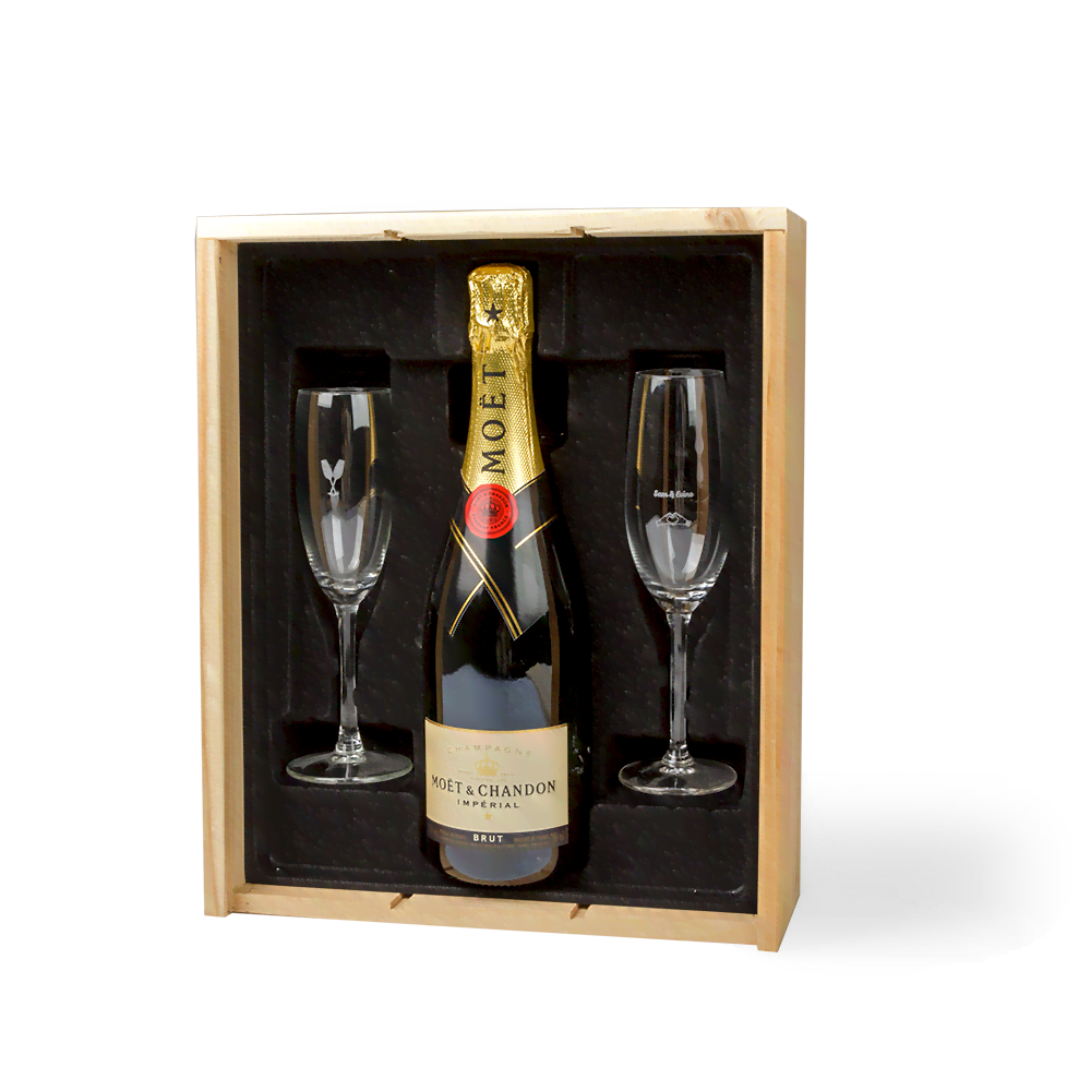 Champagne-geschenkset maken Champagne-geschenkset maken