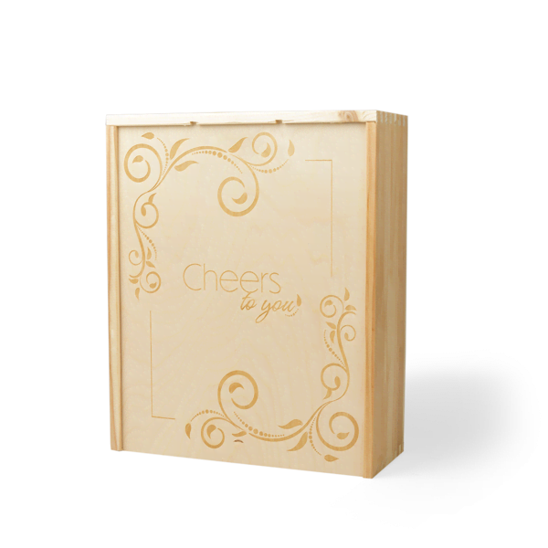 Wijn geschenkset detail