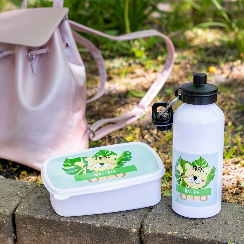 Bidon en broodtrommel Bidon en broodtrommel