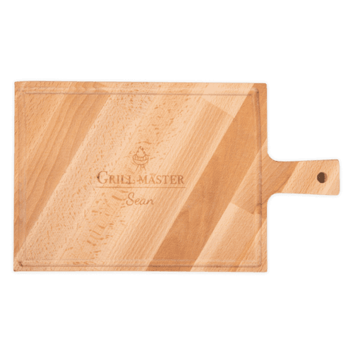 Houten snijplank met naam