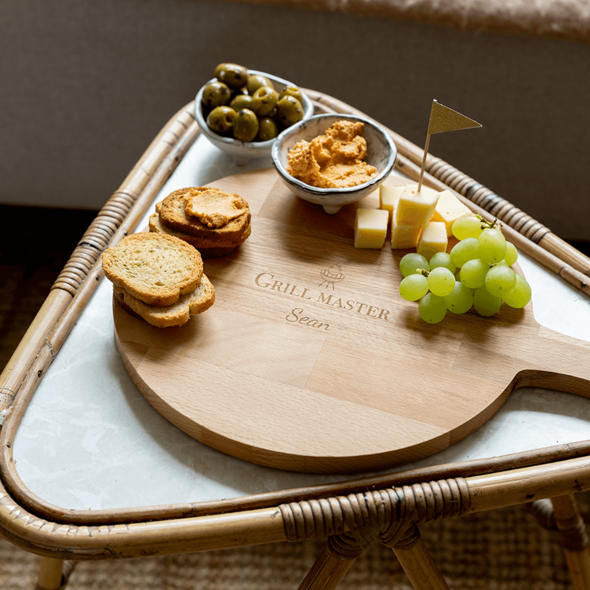 Gepersonaliseerde serveerplank Gepersonaliseerde serveerplank