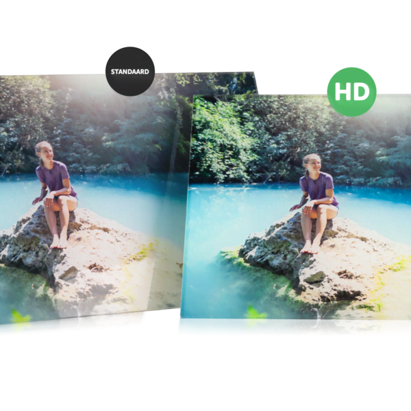 Plexiglas HD vs Standaard Plexiglas HD vs Standaard