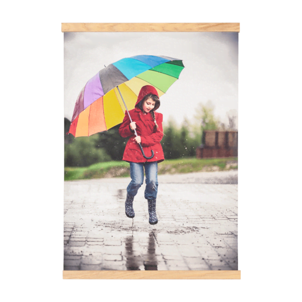 Foto op textielposter
