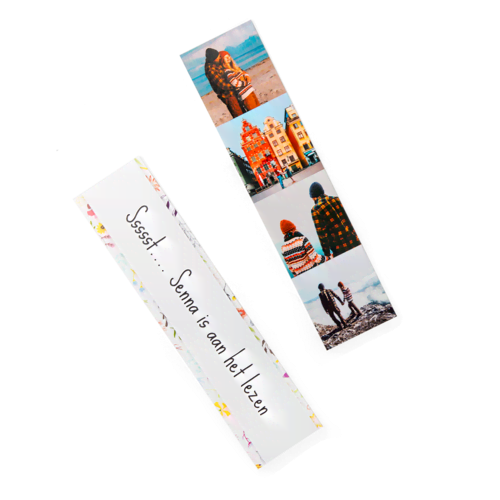 Gepersonaliseerde boekenlegger gepersonaliseerde boekenlegger