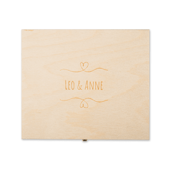 Theedoos bovenaanzicht Theedoos bovenaanzicht