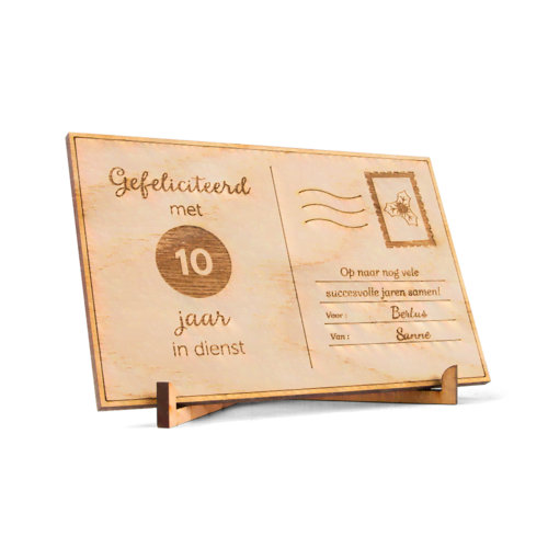 Maak je eigen gegraveerde kaart!