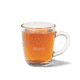 Theeglas graveren met logo