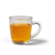 Theeglas graveren met tekst en logo