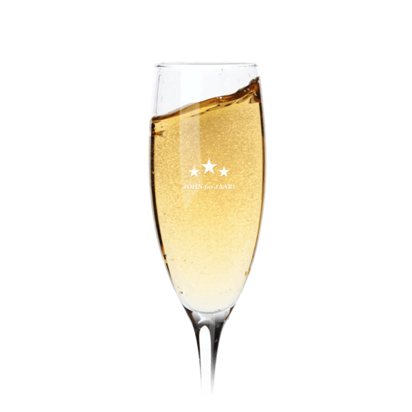 Champagneglas graveren Champagneglas graveren
