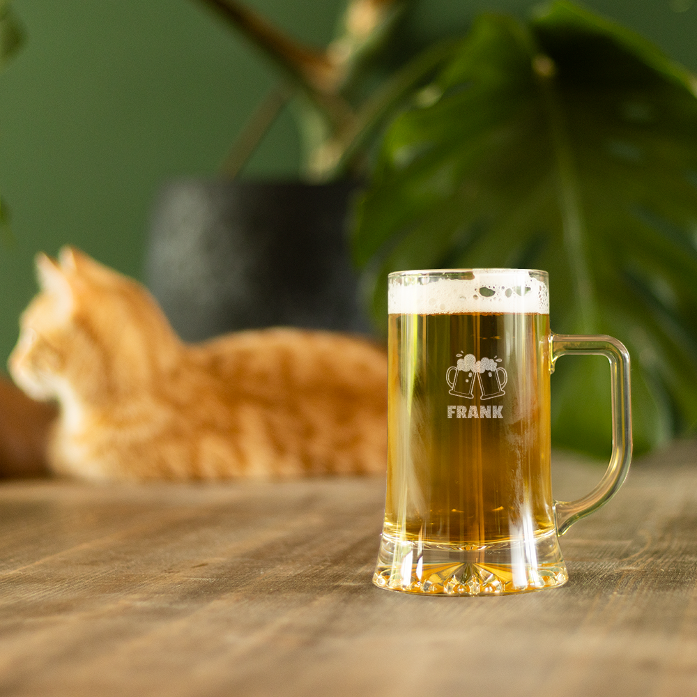 Laat je eigen pul bier graveren Laat je eigen pul bier graveren