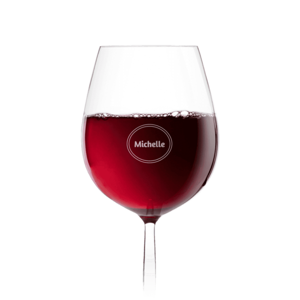Wijnglas graveren