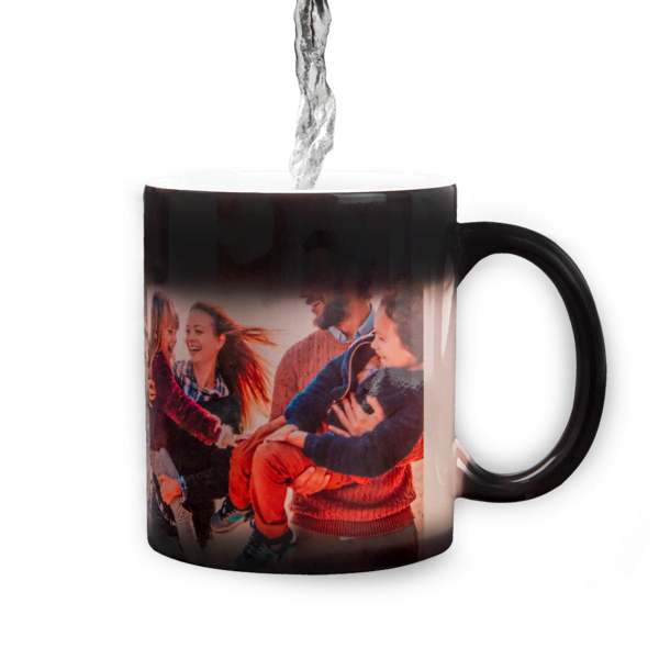 Magische mok met foto maken