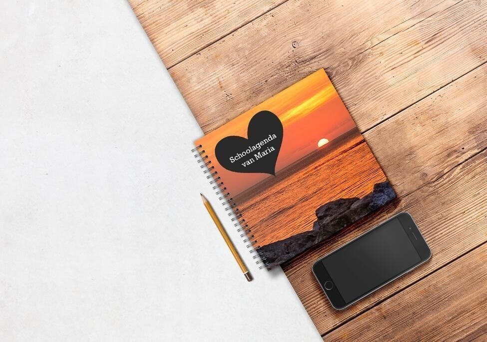 Schoolagenda Spiraal 15x15 Schoolagenda Spiraal 15x15