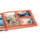 Fotoboek hardcover A6 liggend open